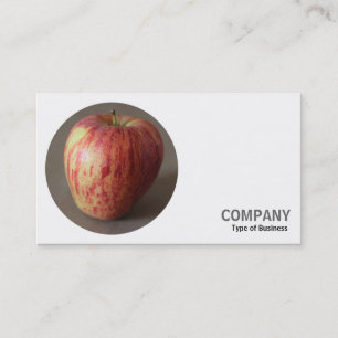 Round Photo - Apple Business Card