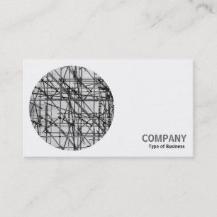 Round Photo - Scaffolding Business Card