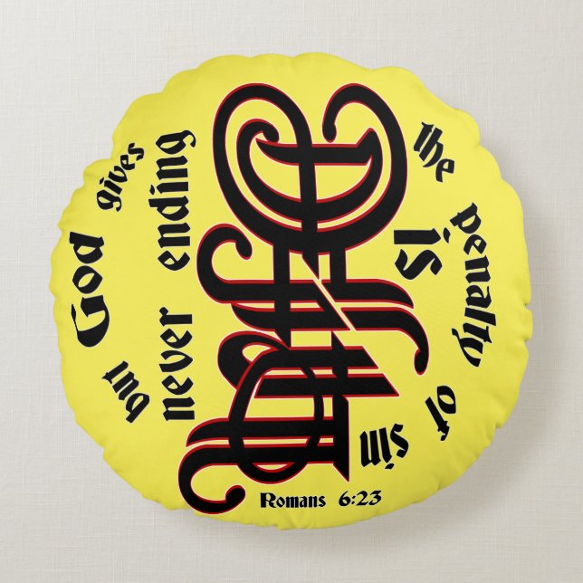 Round Pillow (Front)