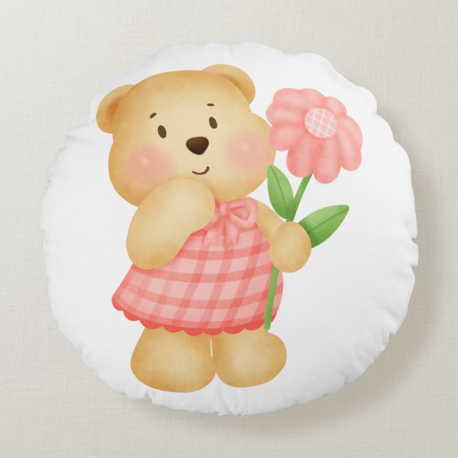 Round pillow baby (Front)