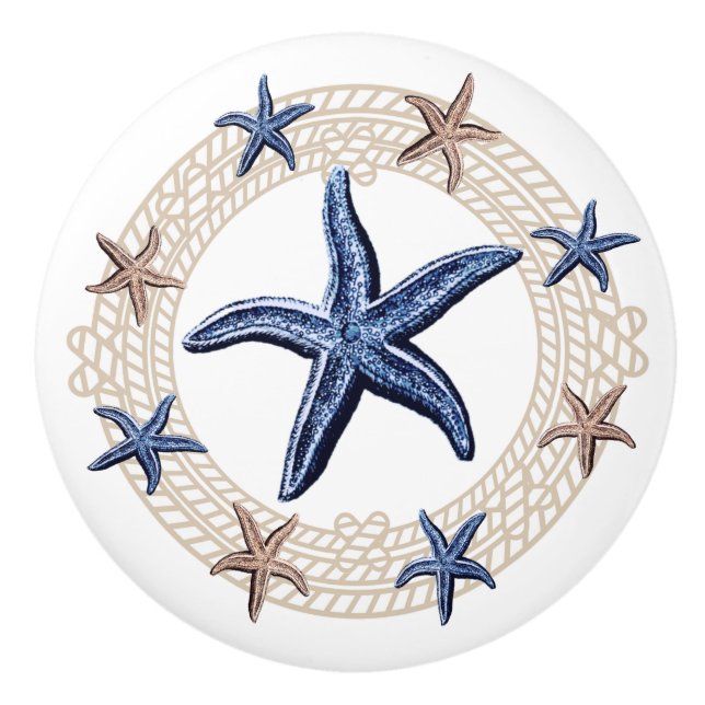 Round Pillow Ceramic Knob (Front)