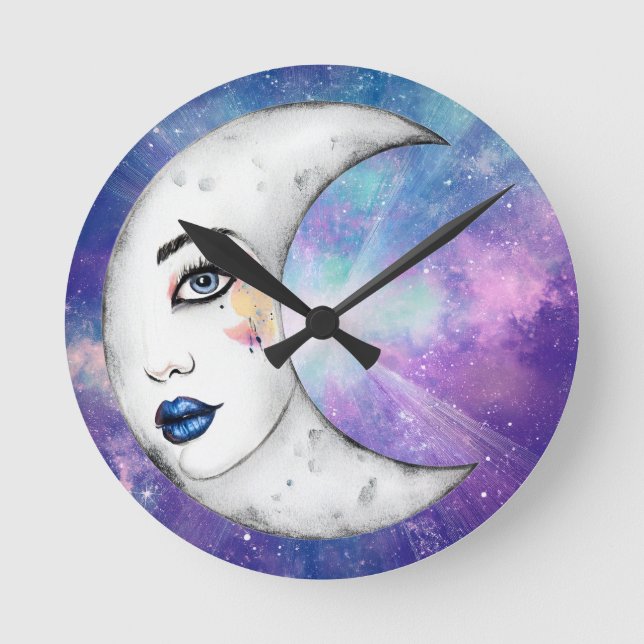 Round Pillow Clock (Front)