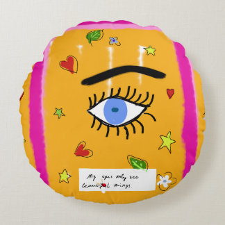 Round Pillow  modern home decor