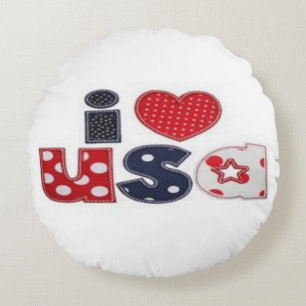 Round Pillow. Round Cushion