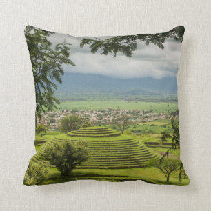 Round Pyramids Ruins, Sayulita, Nayarit, Mexico Cushion