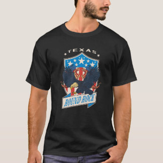Round Rock City National Texas Day   T-Shirt