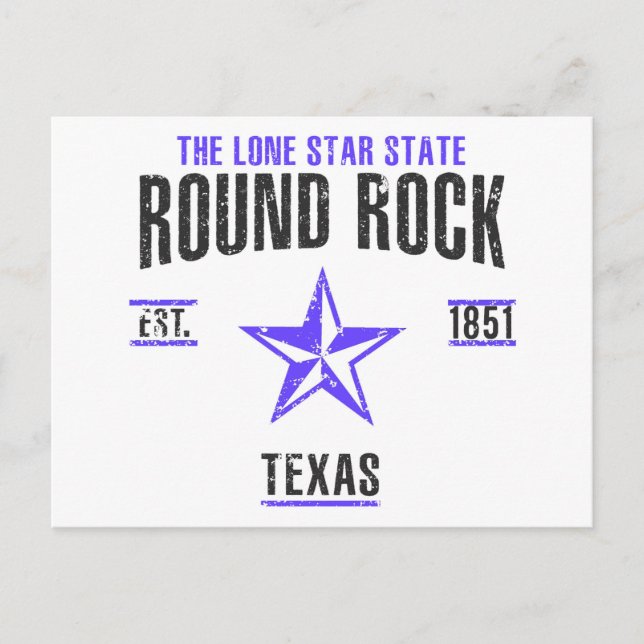 Round Rock Postcard (Front)