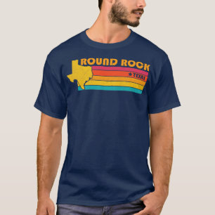 Round Rock Texas Vintage Distressed Souvenir T-Shirt