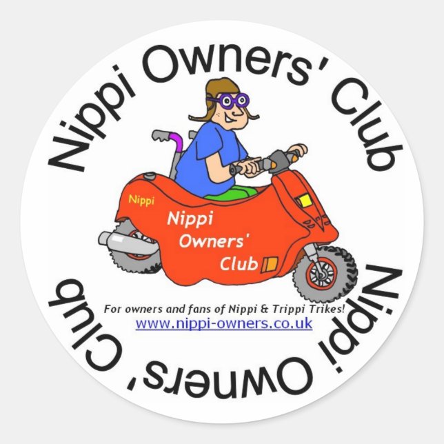 Round & Small Nippi Stickers (Front)