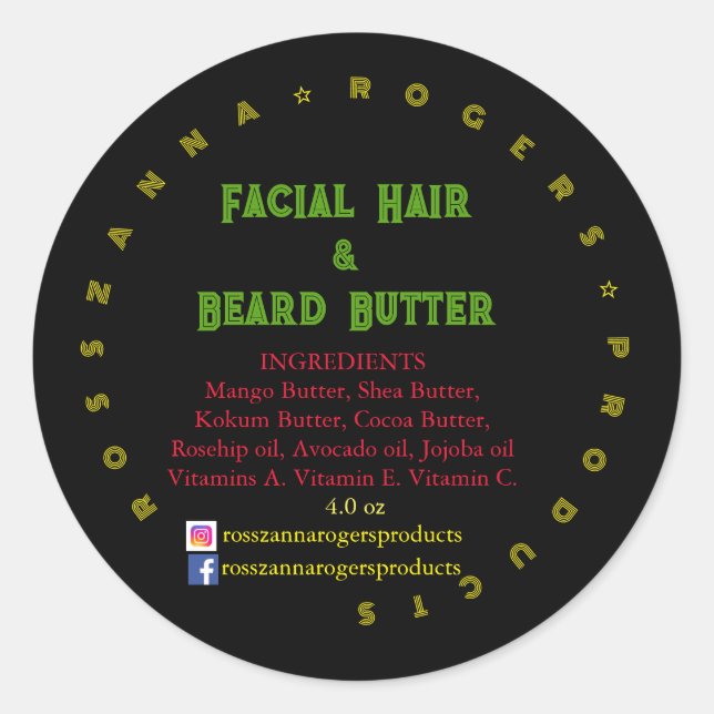 Round Sticker (Front)