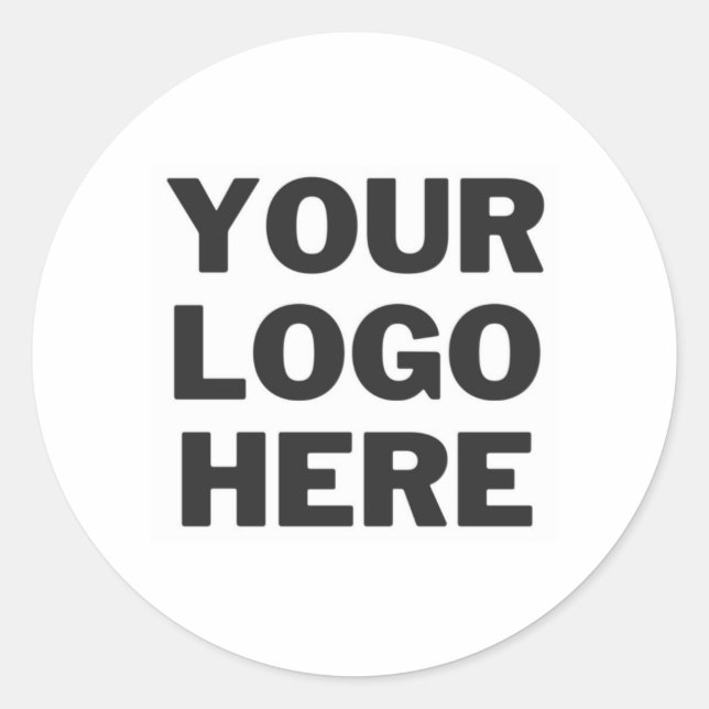 Round Sticker Label (Front)