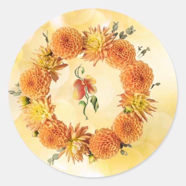 Round stickers  (Front)