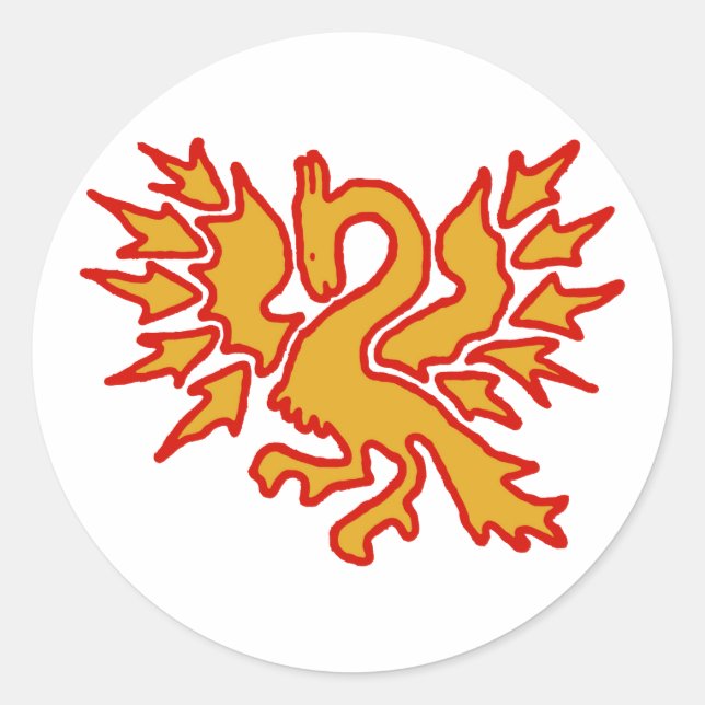 Round Stickers - White (Front)