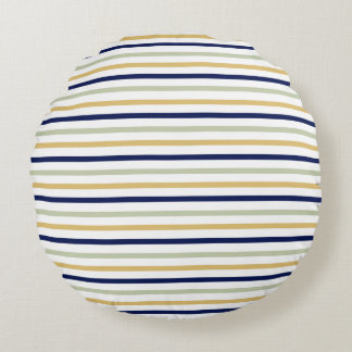 Round Striped Cushion