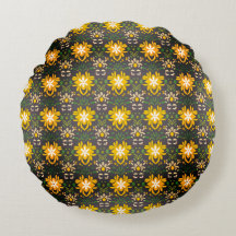 Round Throw Pillow