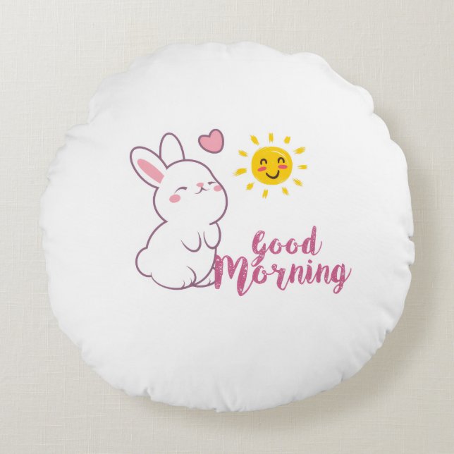 round throw Pillow  (Front)