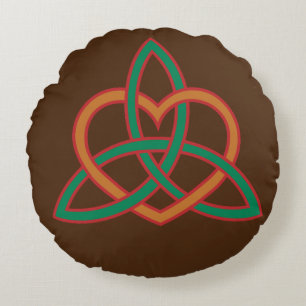 Round Throw Pillow