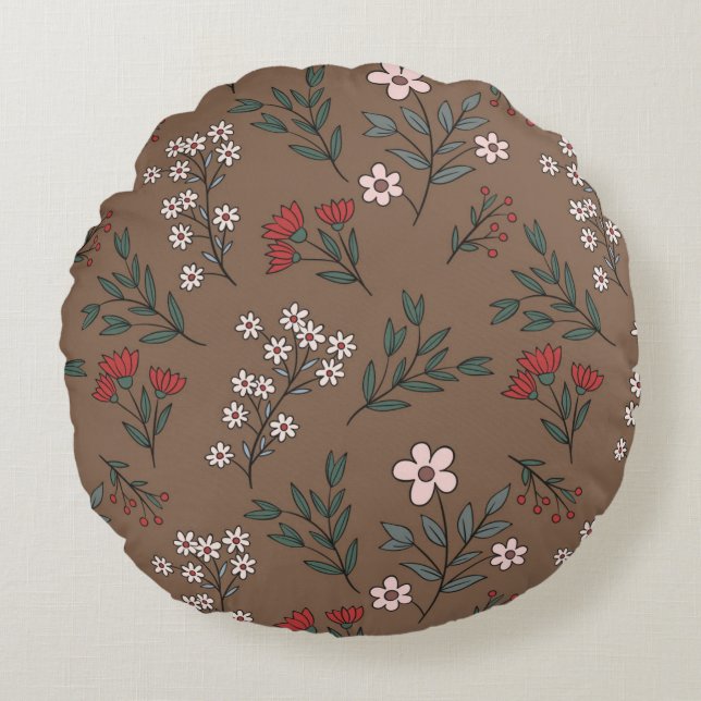 Round Throw Pillow (16") (Front)