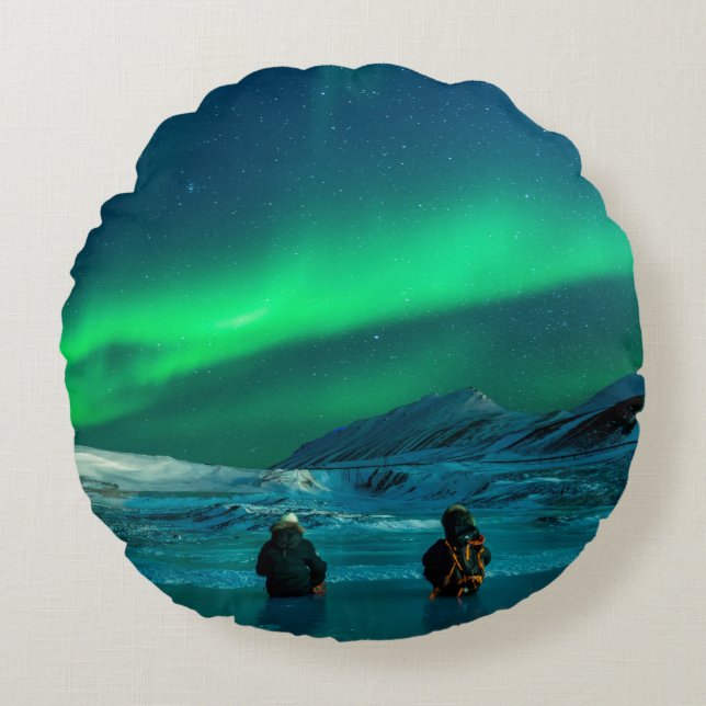 Round Throw Pillow (16") (Front)