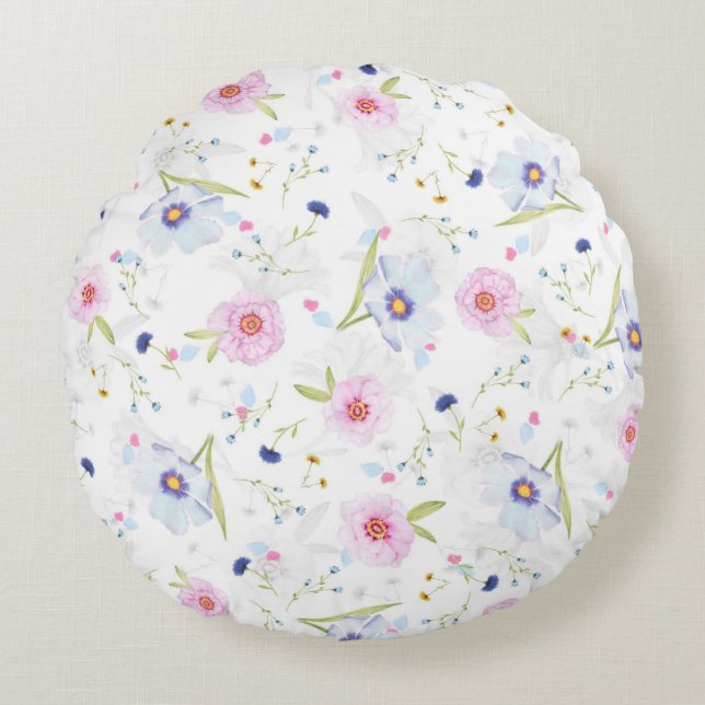 Round Throw Pillow (16") (Front)