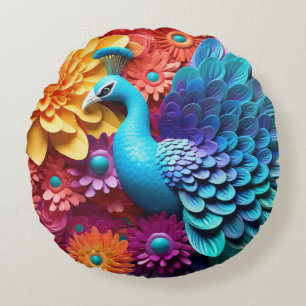 Round Throw Pillow (16")