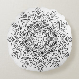 Round Throw Pillow (16")