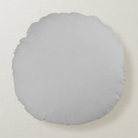 Round Throw Pillow | Custom 16" Accent Cushion