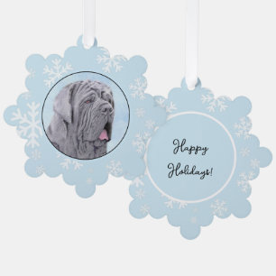 round tree decoration card