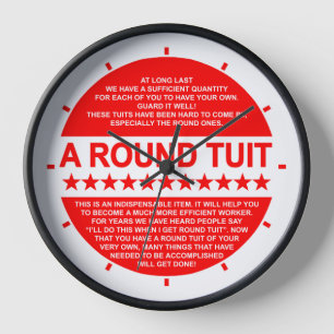 Round Tuit, Jobber's Clock