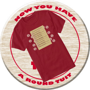 Round Tuit Men's T-Shirt