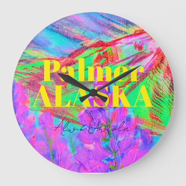 Round Wall Clock (Front)