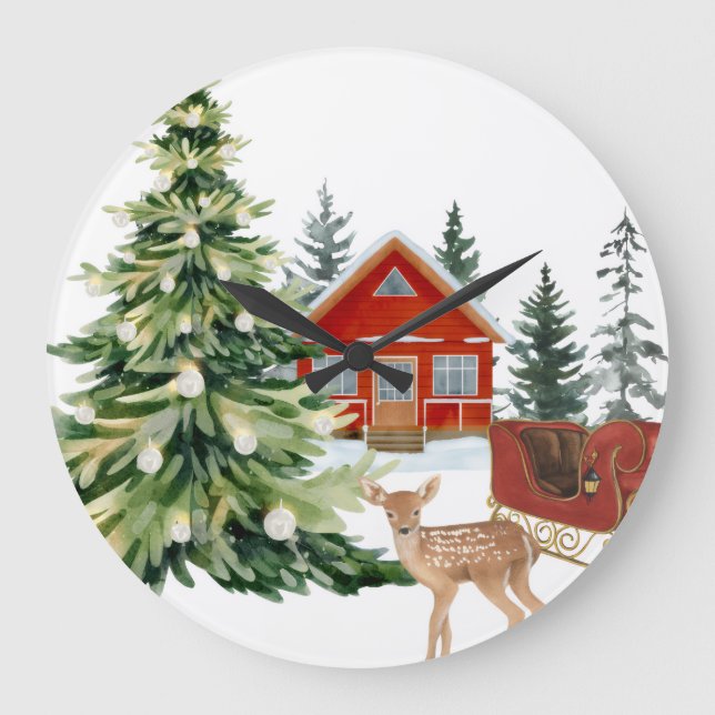 Round Wall Clock (Front)