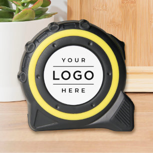 Round White Custom Business Logo Branded 1