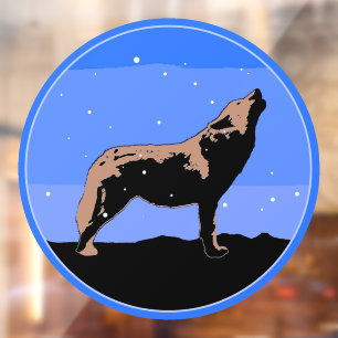 round window cling