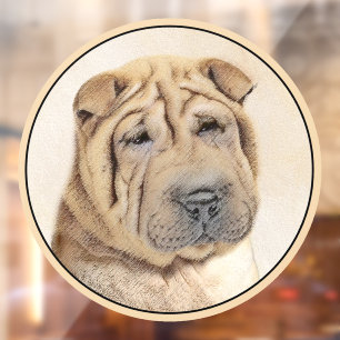 round window cling