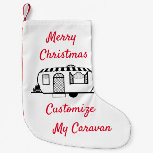 Rounded Caravan Trailer Thunder_Cove Small Christmas Stocking