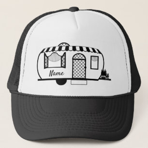 Rounded Caravan Trailer Thunder_Cove Trucker Hat