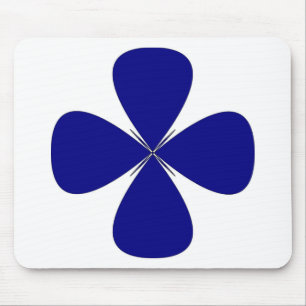 ROUNDED CROSS MOUSE MAT
