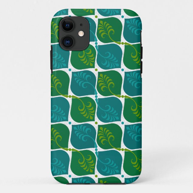 Rounded Diamonds Ornamental Case-Mate iPhone Case (Back)