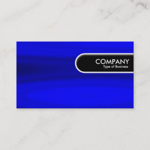 Rounded Edge Tag - Blue Galaxy