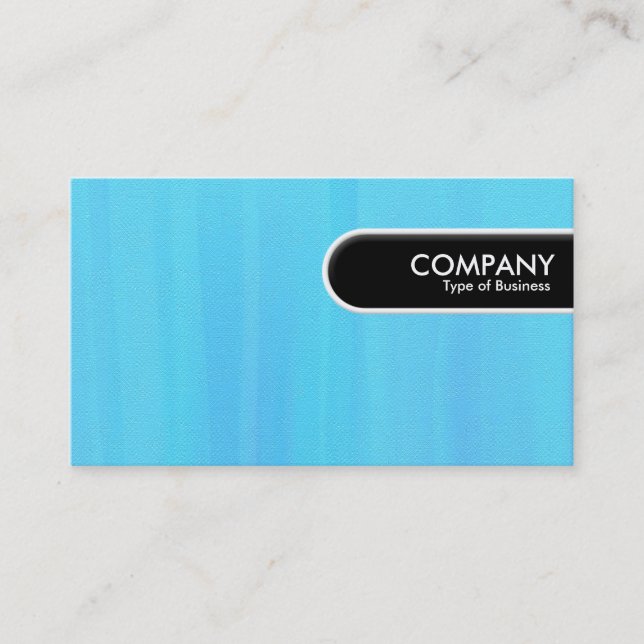 Rounded Edge Tag - Blue Painted Texture (Front)