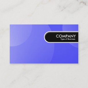 Rounded Edge Tag - Bubble Cloud Blue