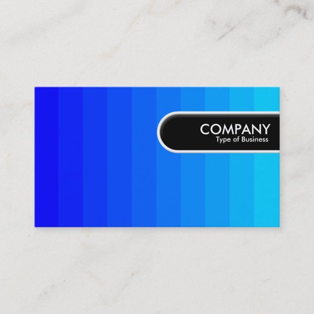 Rounded Edge Tag - Colour Transition (Front)