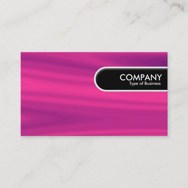 Rounded Edge Tag - Element Pink (Front)