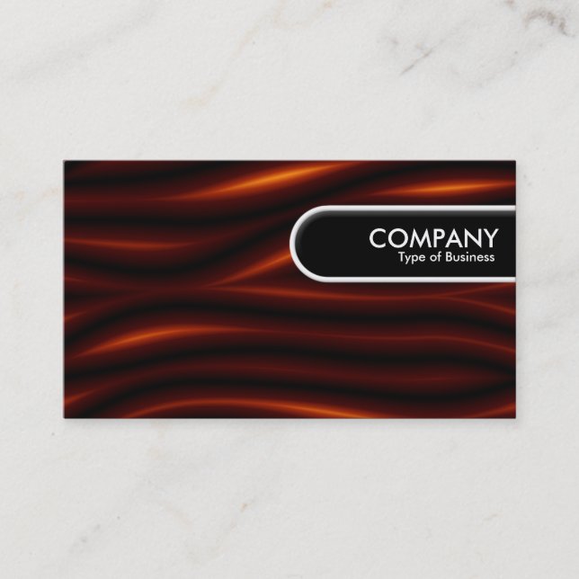 Rounded Edge Tag - Fiery Serpents (Front)