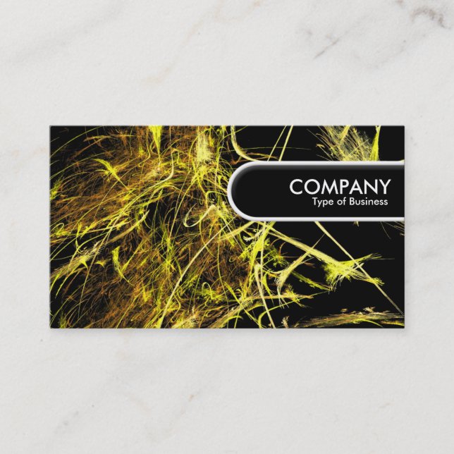 Rounded Edge Tag - Fractal 02 (Front)