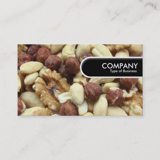 Rounded Edge Tag - Mixed Nuts (Front)