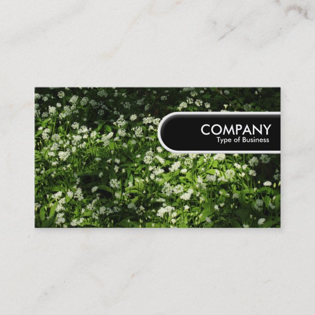 Rounded Edge Tag - Wind Garlic (Front)