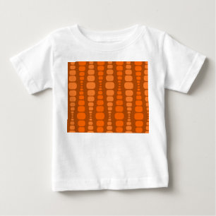 Rounded Orange Rectangles Baby T-Shirt
