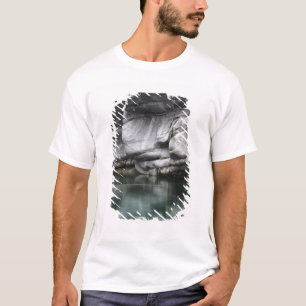 Rounded Rock Cliff by Verzasca River T-Shirt